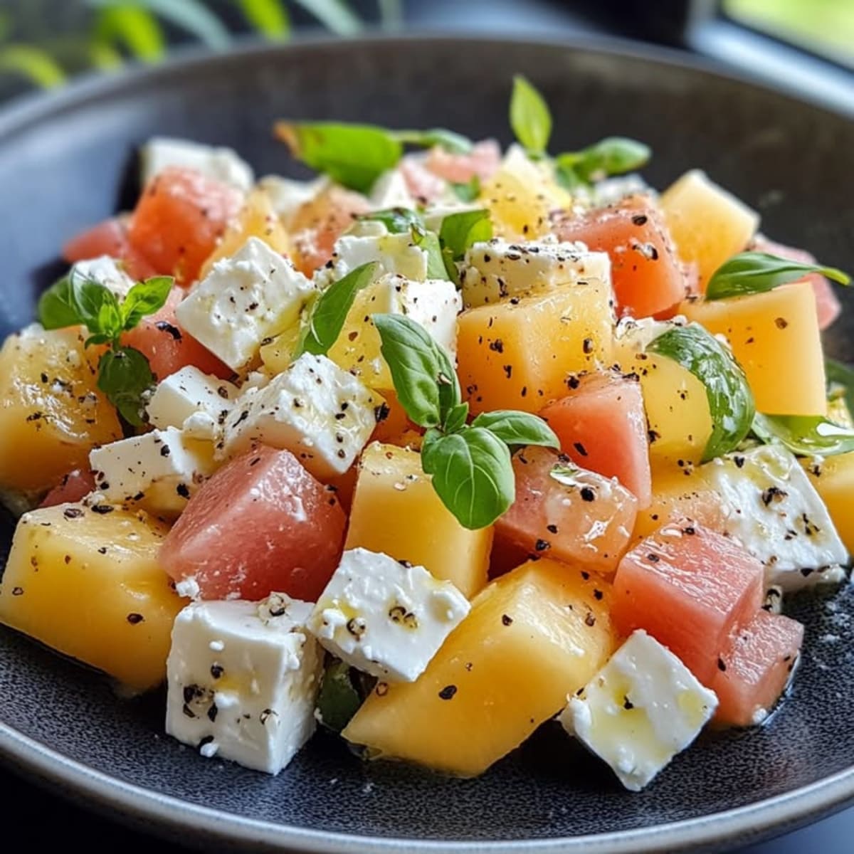 Melon Feta Jambon