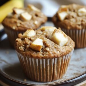 Muffins Pomme Banane