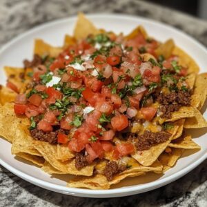 Nachos Gourmands Mexicains