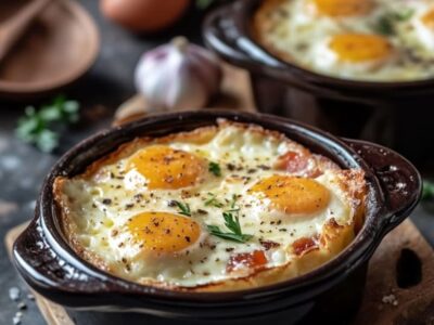 Recette Incroyable d’Œufs Cocotte Express: Découvrez le secret d’un brunch rapide et savoureux!