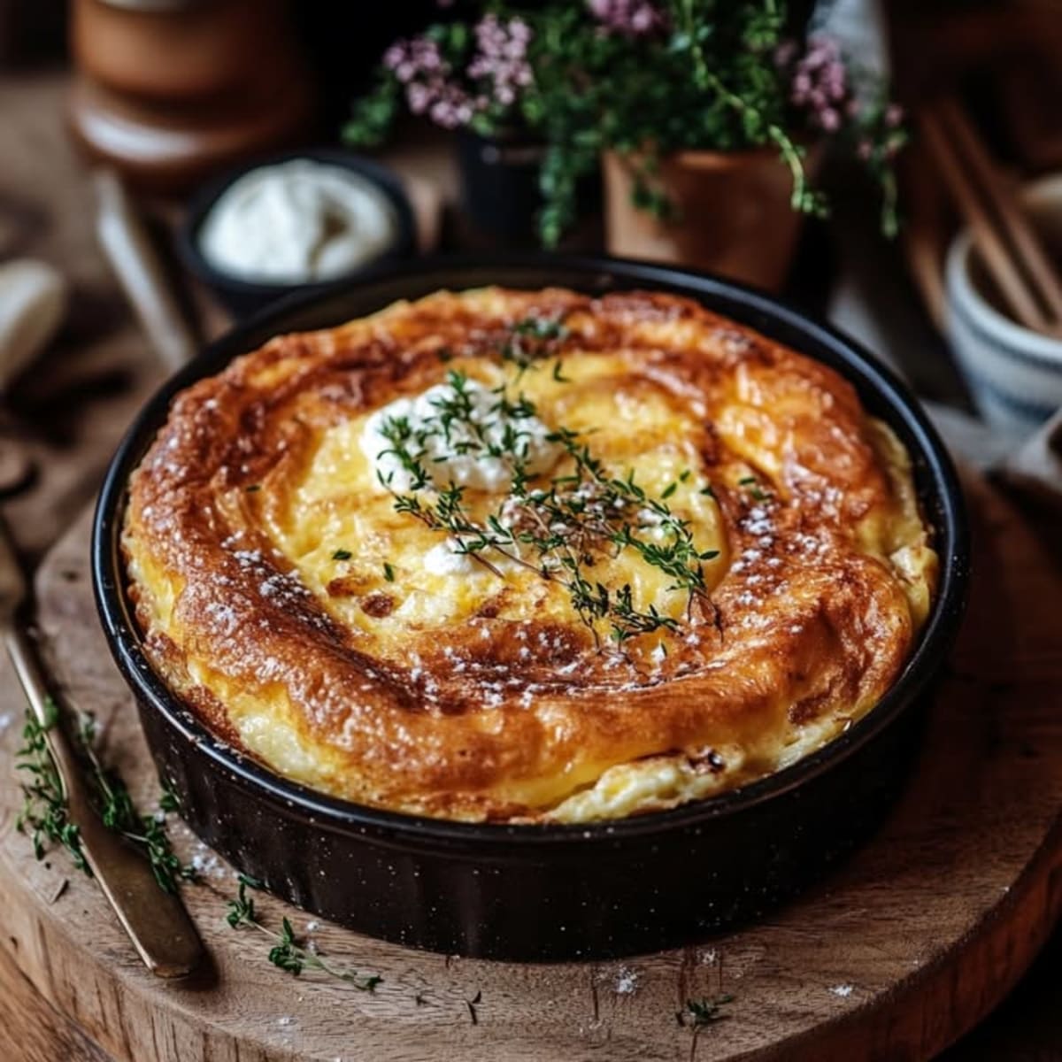 Omelette Soufflée Légère