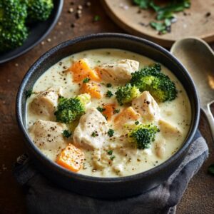 Pâtes Poulet Brocoli