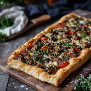 Pissaladière Légumes Fromage