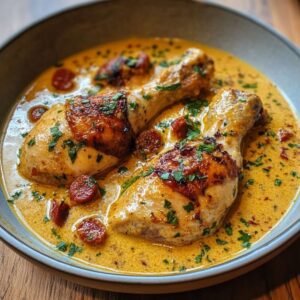 Poulet Chorizo à la Crème