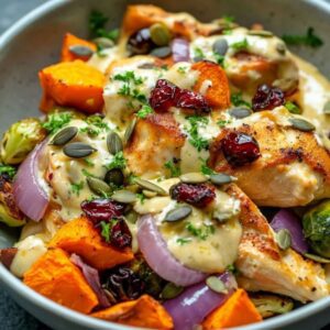 Poulet Patates Tahini