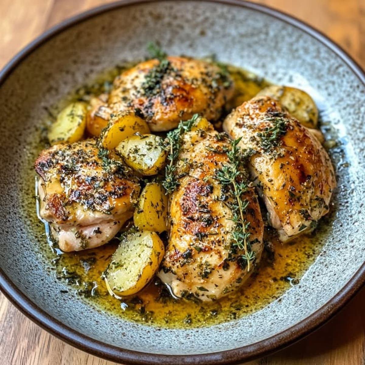 Poulet Rôti Herbes