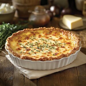 Quiche Fromage Oignons