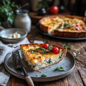 Quiche Poireaux Fromage