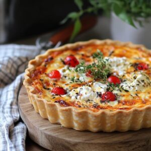 Quiche Poireaux Ricotta