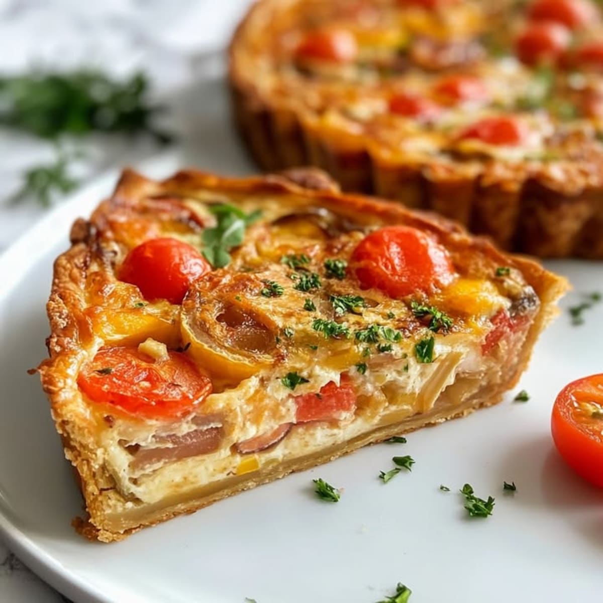 Quiche Thon Tomate