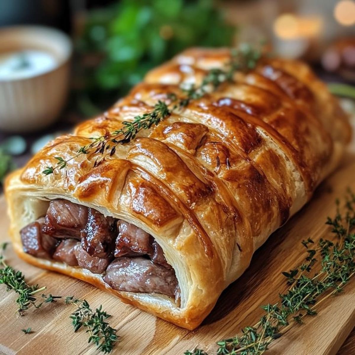 Recette Savoureuse de Pain de Viande Feuilleté