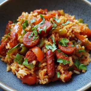 Riz Chorizo Tomates