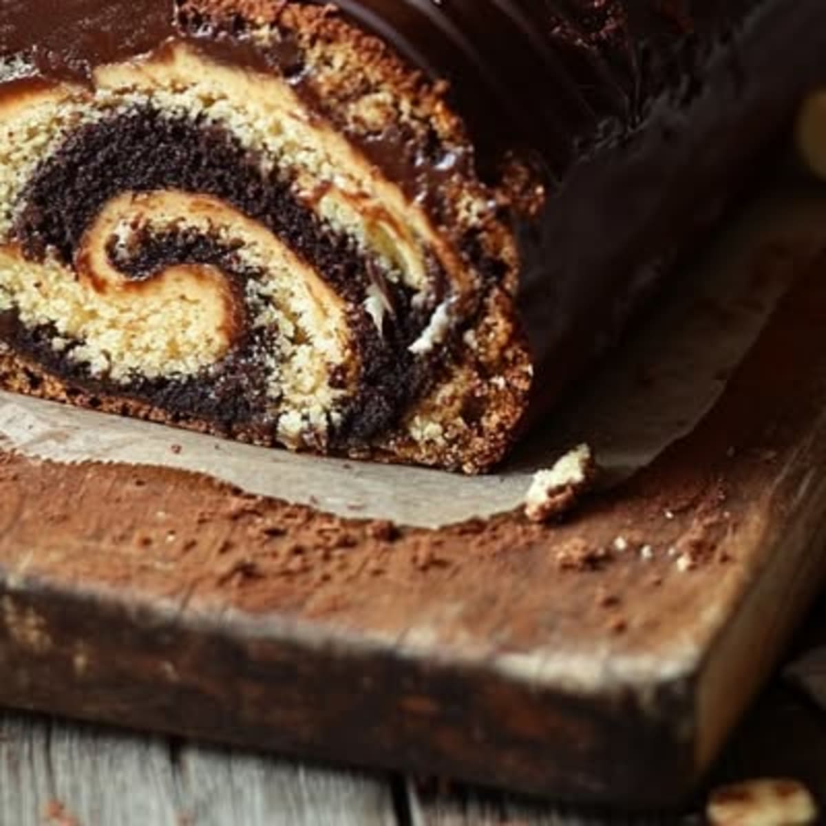 Roulade Chocolat Cacahuète2