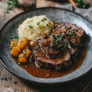 Sauerbraten Alemán Delicioso