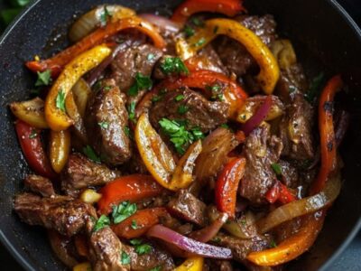 Découvrez la Recette Époustouflante du Sauté de Bœuf aux Poivrons et Oignons pour un Repas Rapide et Gourmand