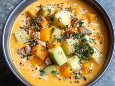 Créez une explosion de saveurs avec cette délicieuse soupe à la citrouille maison