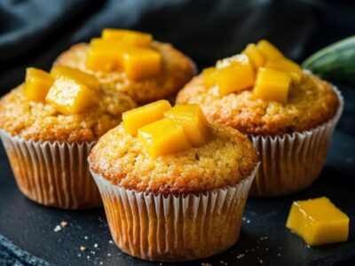 Recette Délicieuse et Inratable de Muffins à la Mangue Tropicaux – La Douceur Exotique dans Votre Cuisine