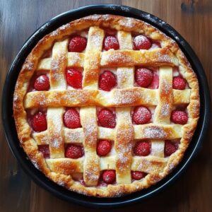 Tarte Fraises Maison