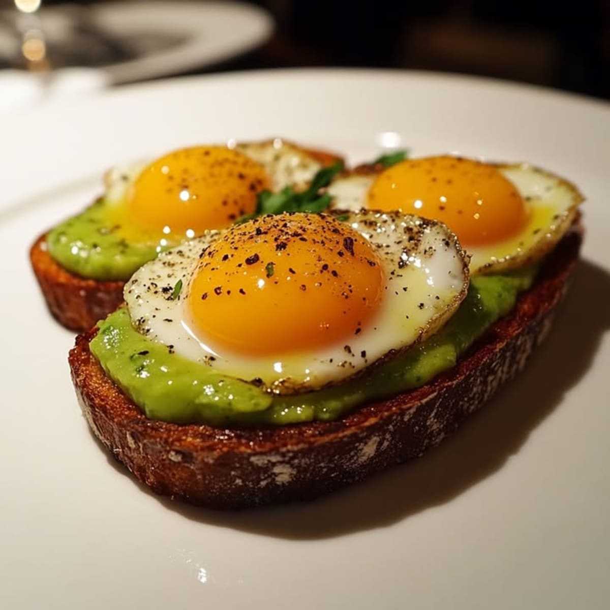 Tartine Avocat Œufs