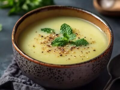 Découvrez la Recette Exquise du Velouté de Petits Pois et Menthe pour une Fraîcheur Incomparable