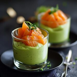 Verrine Avocat Saumon