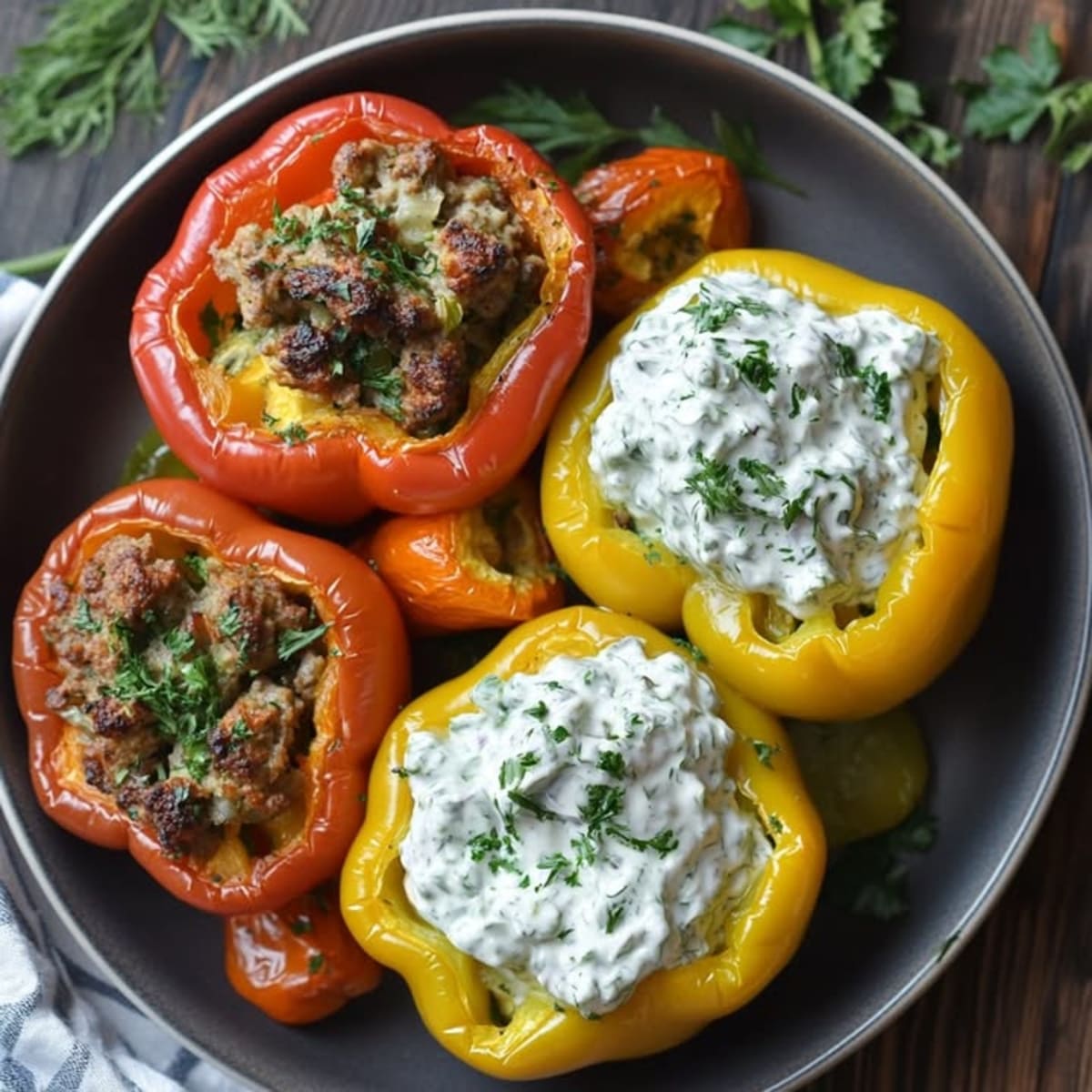 Yemista Tzatziki Maison