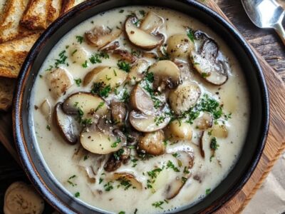 Découvrez le Secret d’un Dîner Élégant : Blanquette de Saint-Jacques aux Champignons Savoureuse et Crémeuse