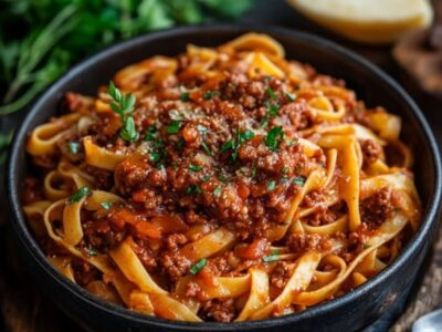 Délectez-vous avec notre Recette Facile de Sauce Bolognaise Maison: Un Festin Italien dans votre Cuisine!