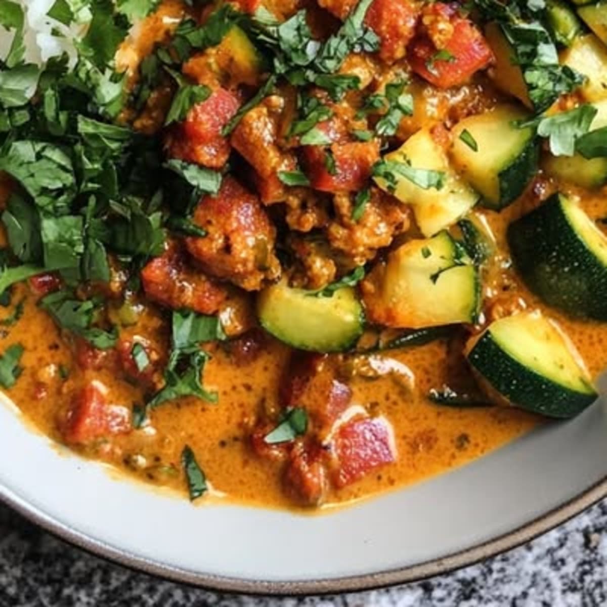 Courgettes et Chorizo au Curry2