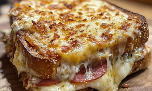 Découvrez le Croque Monsieur Montagnard : une Fusion Savoureuse et Réconfortante de Fromage et Jambon