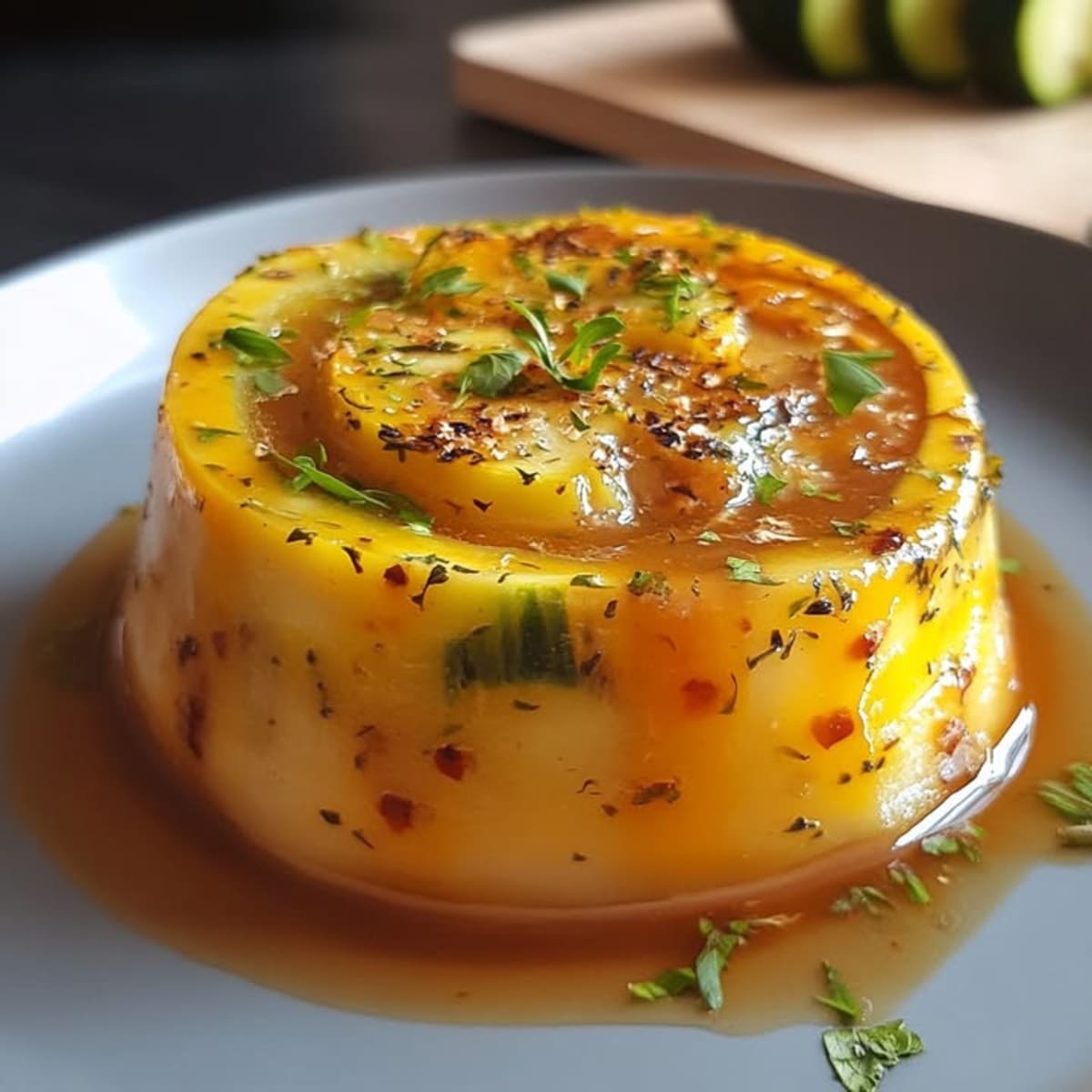 Flan Courgettes Jambon