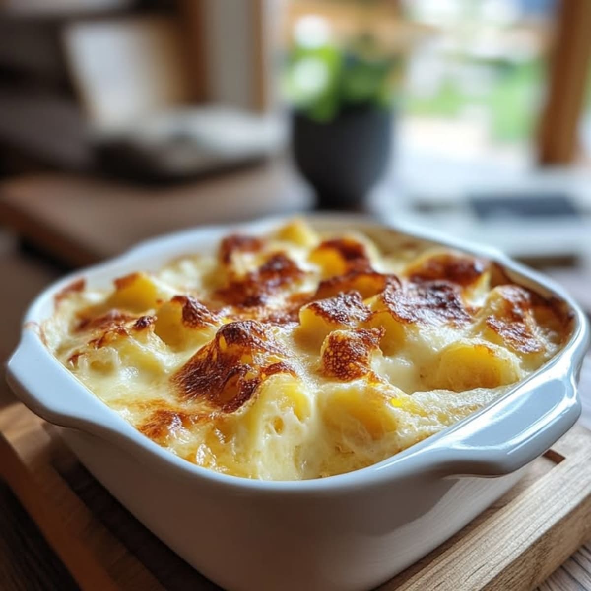 Gratin d'Œufs à la Sauce Béchamel