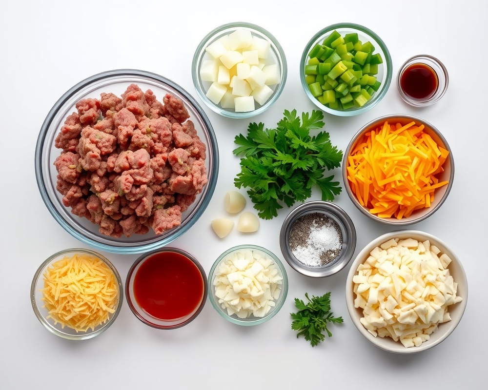 ingredients-de-la-recette-pain-viande-cheesesteak