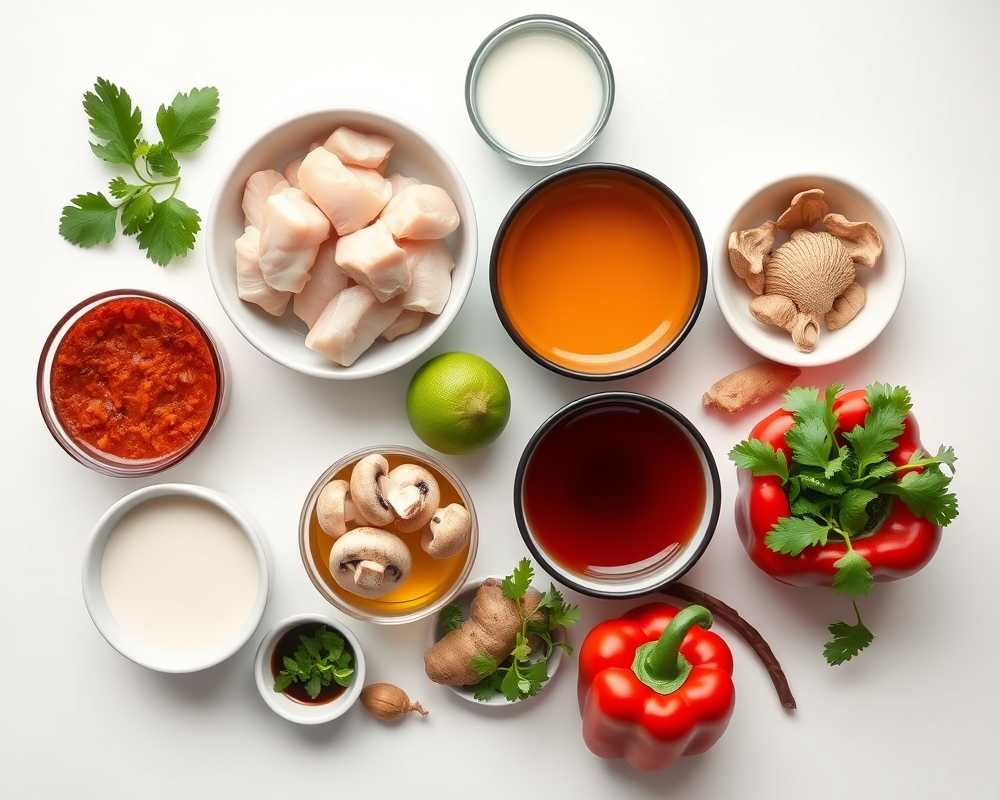 ingredients-de-la-recette-soupe-poulet-thai