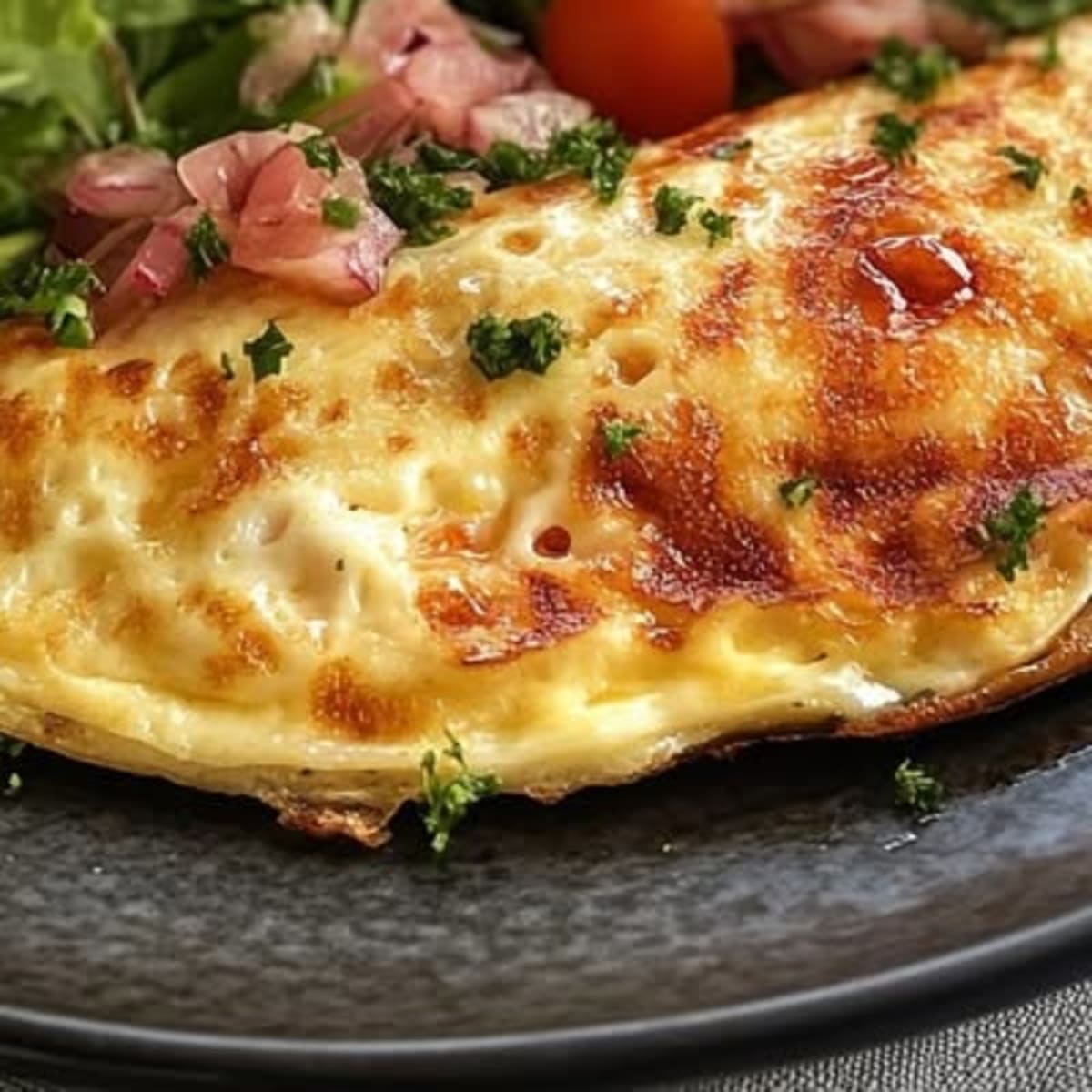 Omelette Moelleuse Traditionnelle2