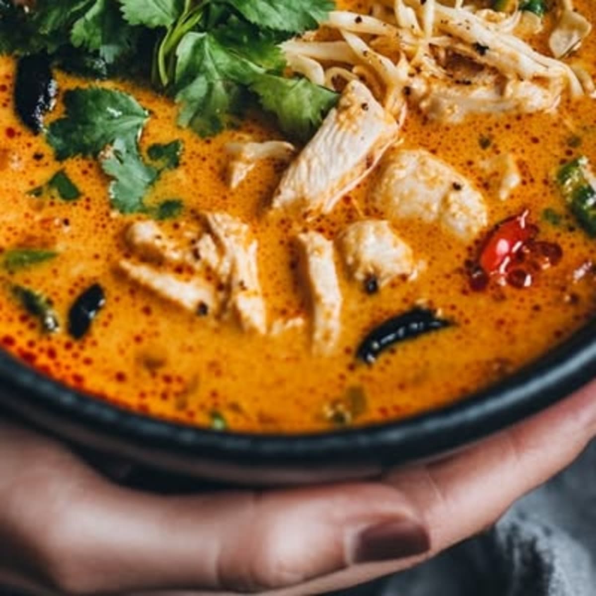 Soupe au Poulet style Thaïlandais2