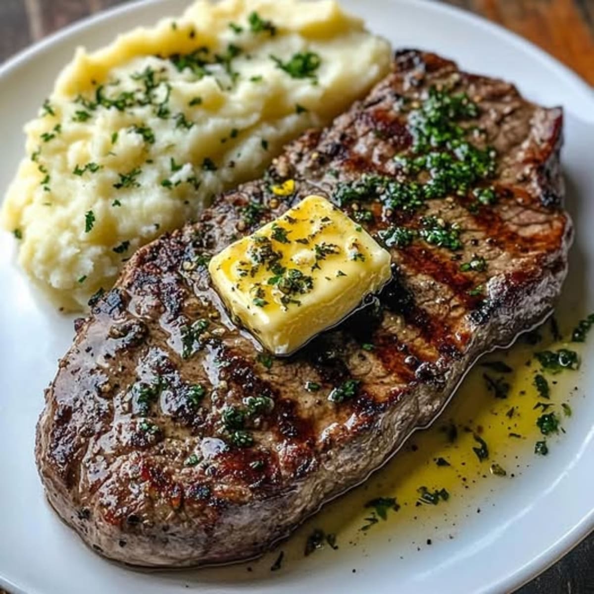 Steak Citronné Herbes