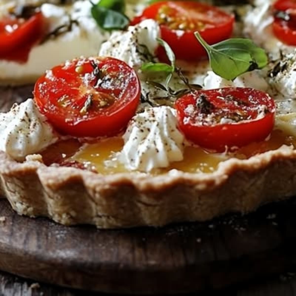 Tarte Chèvre Tomate2