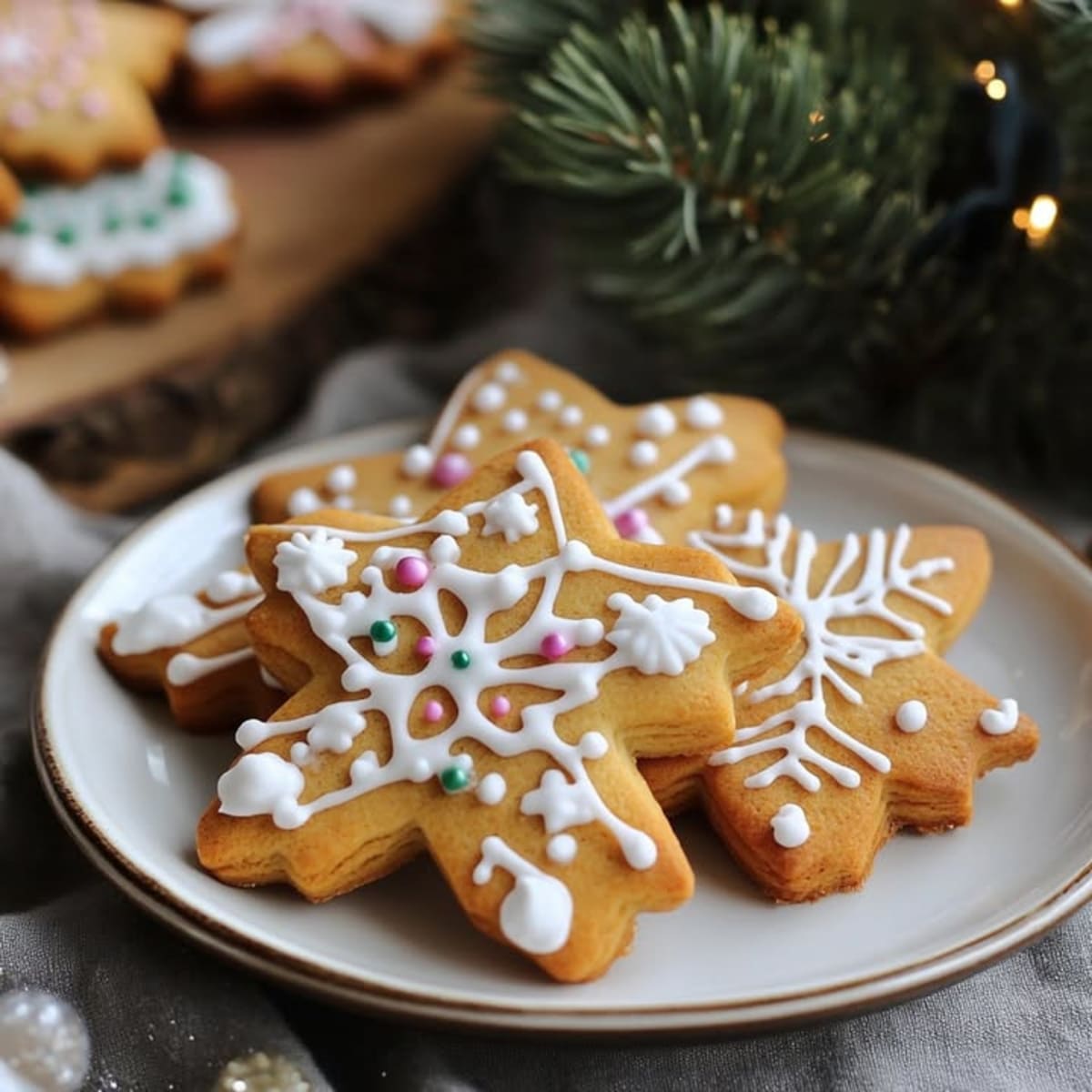 Biscuits Noël Tranchés