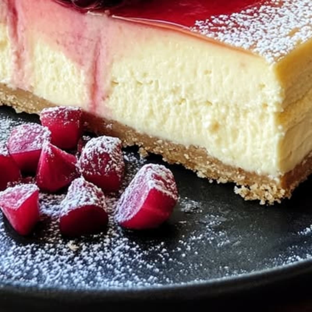 Cheesecake Combava Rhubarbe2