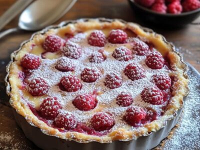 Clafoutis Framboises Coco : Un Délice Exotique à Tester !