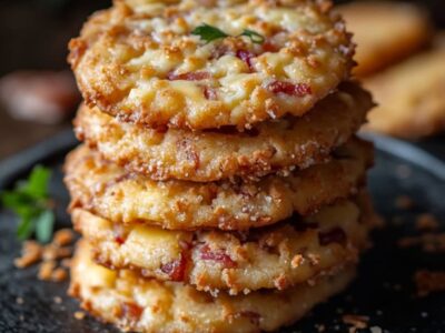 Découvrez des Cookies Salés au Jambon et Fromage Irrésistibles!