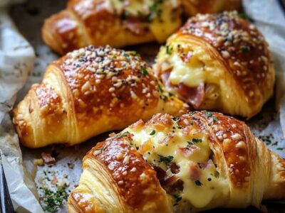 Délicieux Croissants Jambon Fromage : Recette Croustillante !