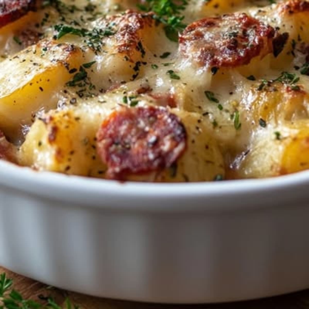 Gratin Chorizo Pommes2