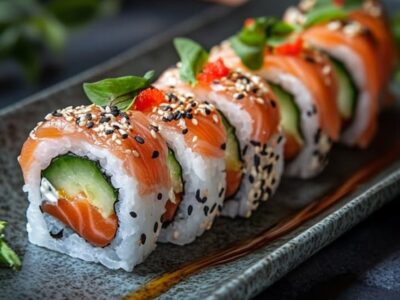Délicieux Makis de Légumes au Sésame : Un Festin Savoureux !