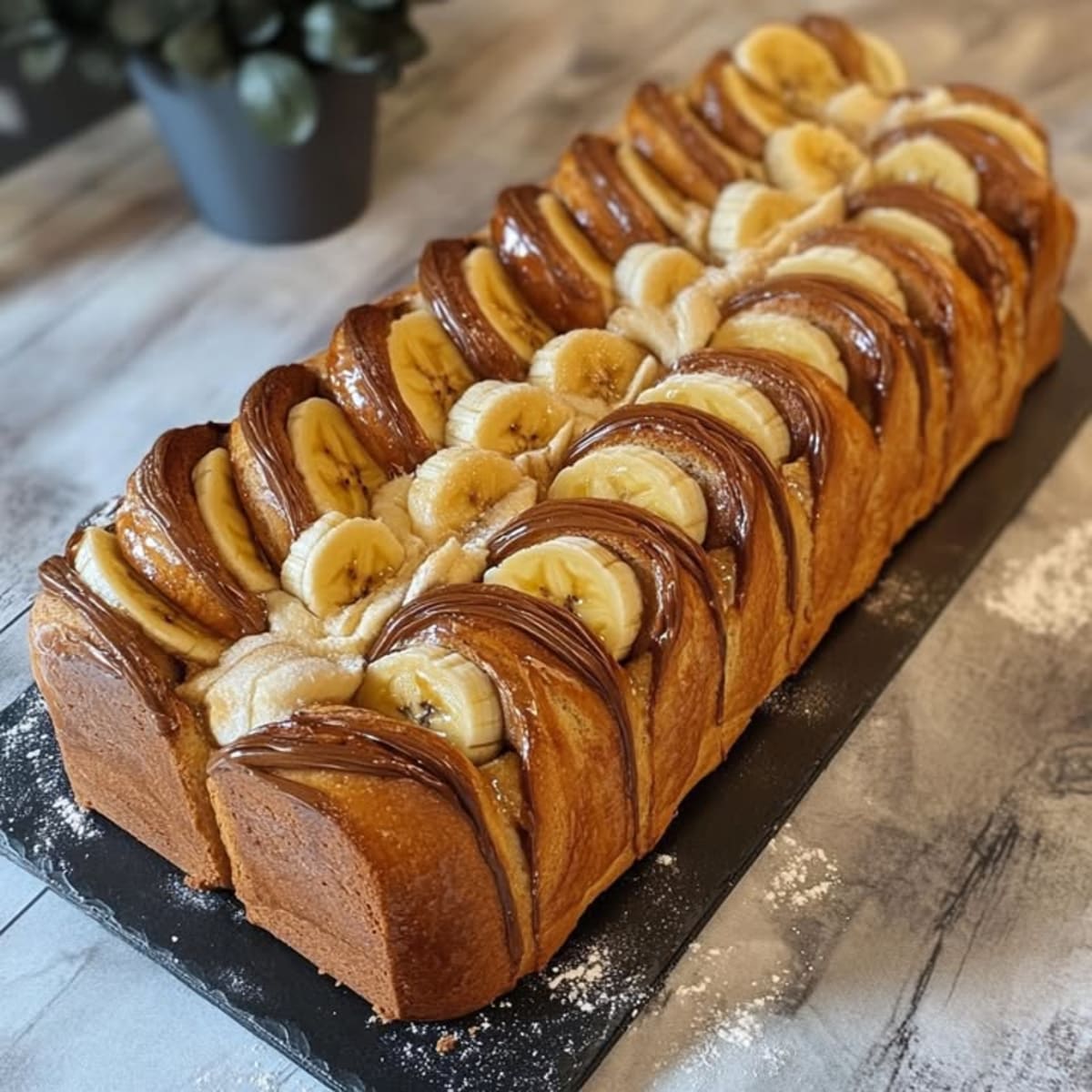 Pain Banane Fondant