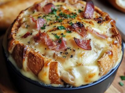 Délicieux Pain Cocotte aux Lardons et Comté : Recette Épatante!