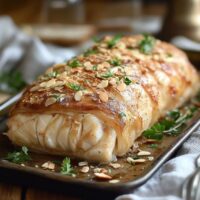 Délicieux Filets de Poisson en Croûte d’Amandes à Tester!