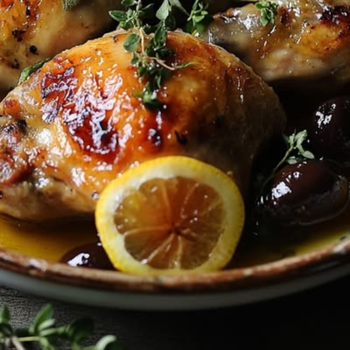 Poulet Citron Olives2