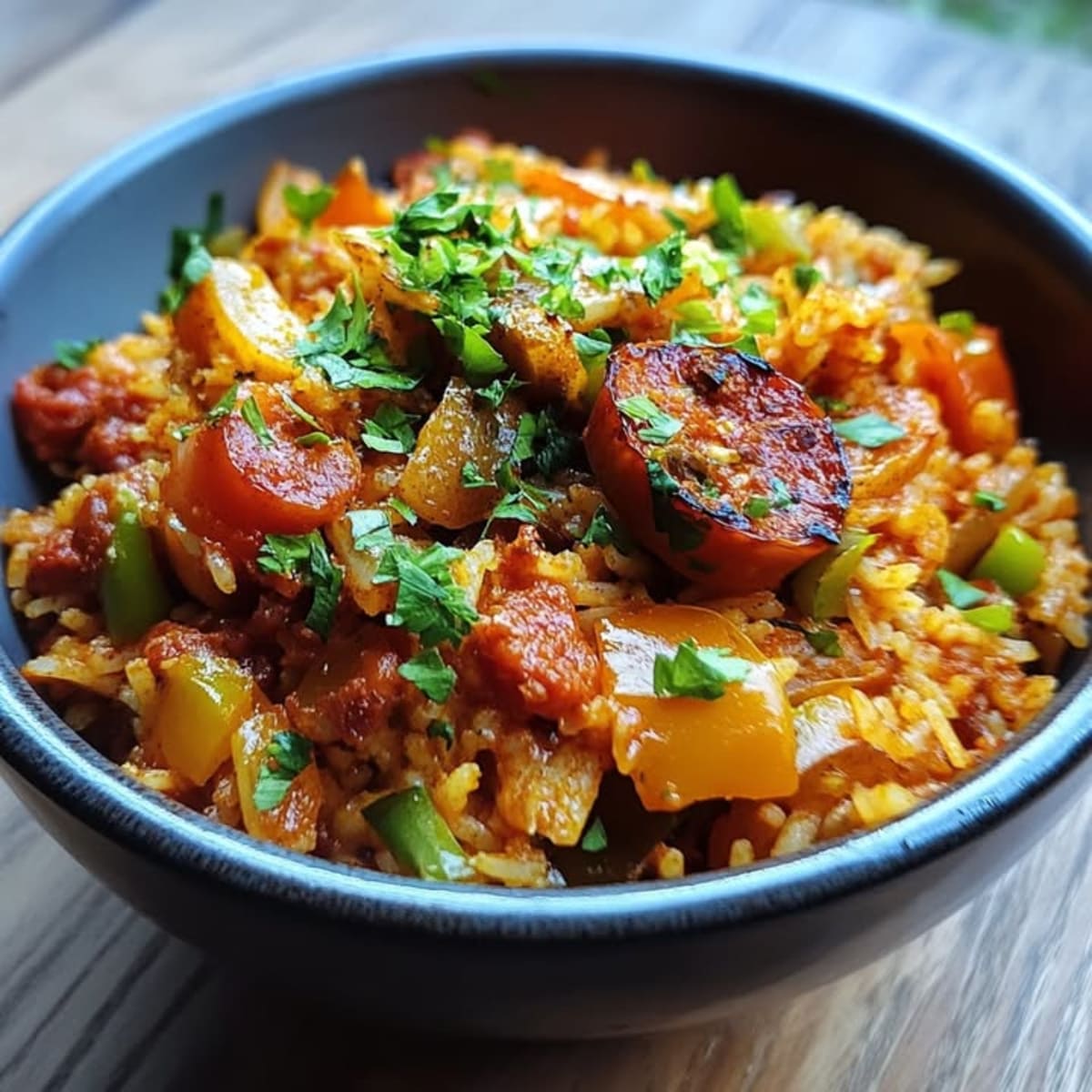 Riz Chorizo Tomates Épicées